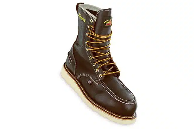 Thorogood 1957 Series 8″ Briar Pitstop Safety Toe 804-3800 Dark Brown 8" High Boots Single