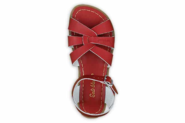 saltwater original 800-884 red sandals top