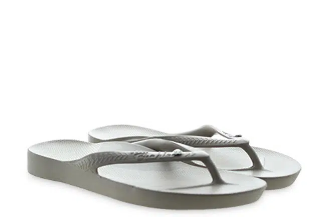 Archies Arch Support Flip Flops TAP-DIA-001 Taupe Flips Pair
