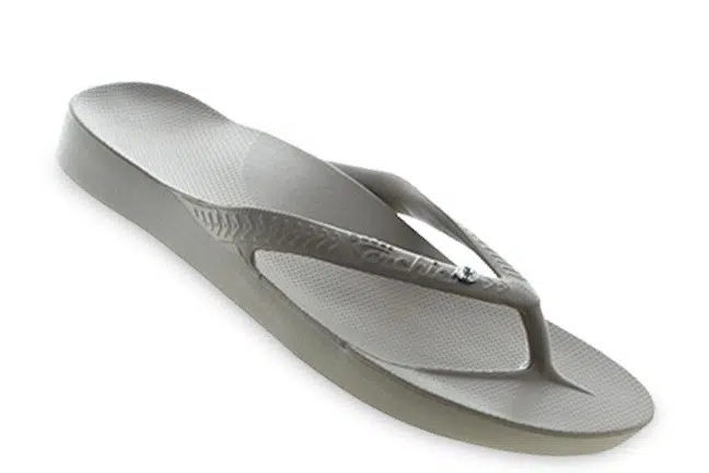 Archies Arch Support Flip Flops TAP-DIA-001 Taupe Flips Single