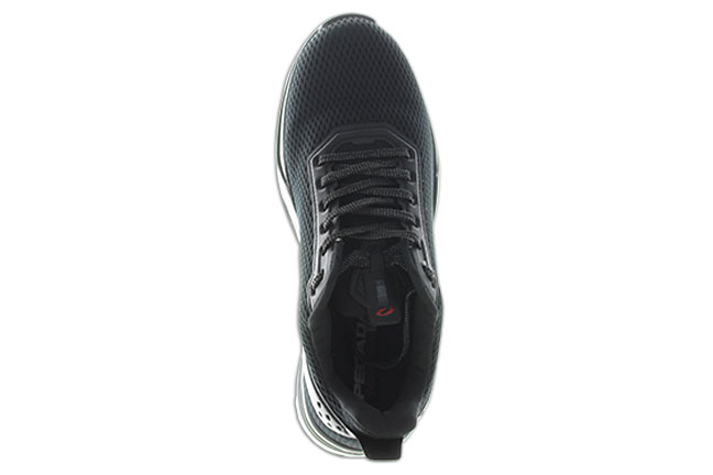 Pegada 190701-04 Tecido Preto 190701-04 Black Sneakers Top