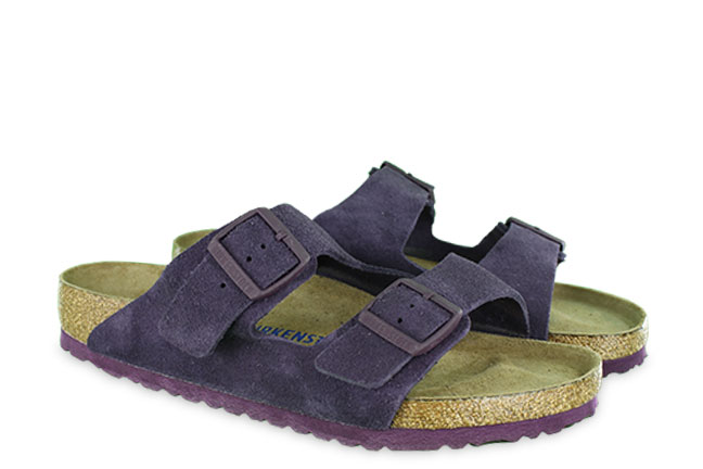 Birkenstock Arizona (REG) 1021195 Purple Sandals Pair