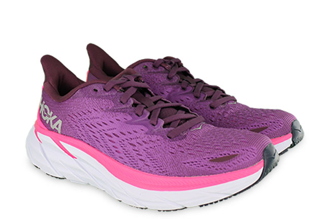 Hoka Clifton 8 (MED) 1119394GWBY Pink Sneakers Pair