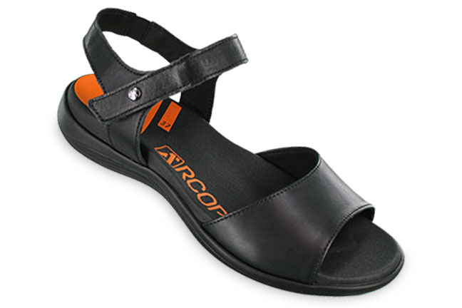 Arcopedico Rapa Nui 6655-J30 Black Sandals Single
