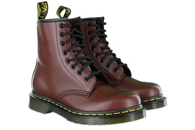 Dr. Martens 1460 Smooth R11822600 Red Boots Pair