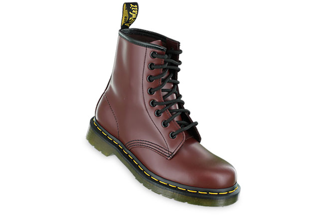 Dr. Martens 1460 Smooth R11822600 Red Boots Single