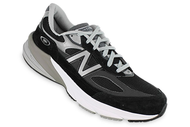 New Balance 990v6 W990BK6 Black Sneakers SIngle