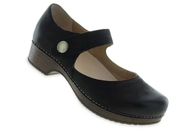 Dansko Beatrice 9423-477800 Black Mary Jane Shoes Single