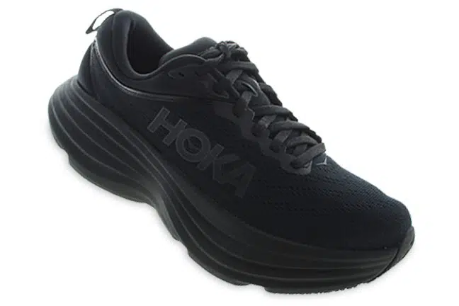 Hoka Bondi 8 1127954 BBLC Black Sneakers Single
