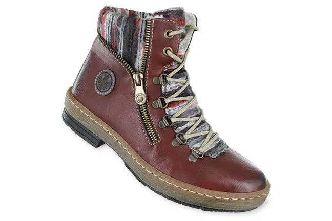 Rieker Felicitas Z6741-55 Red Boots Single