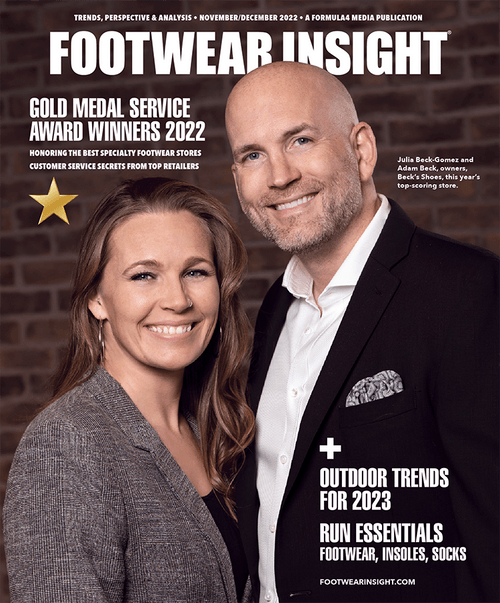 Footwear Insight Magazine Cover Nov/Dec 2022