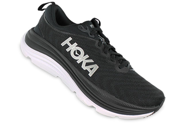 Hoka Gaviota 5 1127929 BWHT Black Sneakers Single