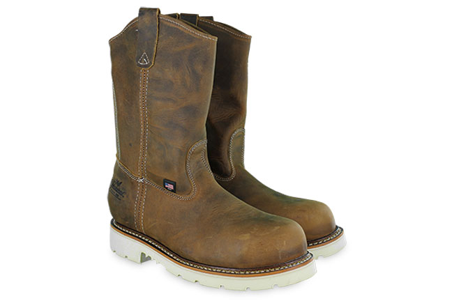 Thorogood American Heritage 804-4372 Brown 8" Boots Pair