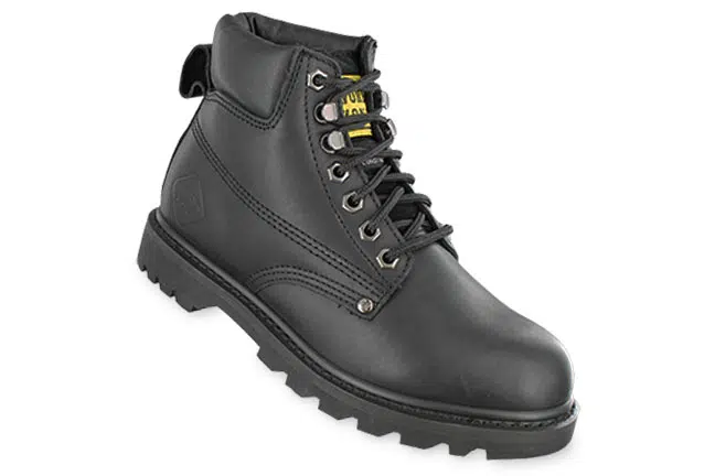Work Zone N611 N611 Black 6" Boots Single