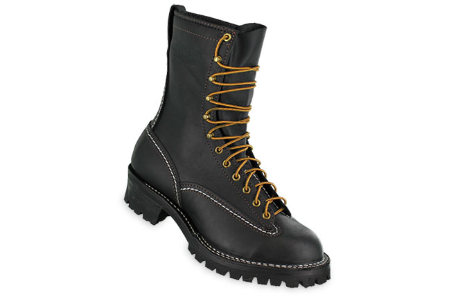 Wesco Jobmaster 110100 Black 10" Boots Single