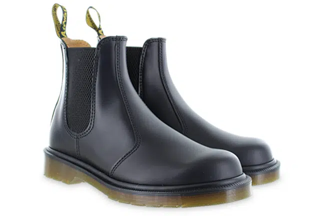 Dr Martens 2976 SR Smooth Chelsea 11853001 Black 6" Boots Pair