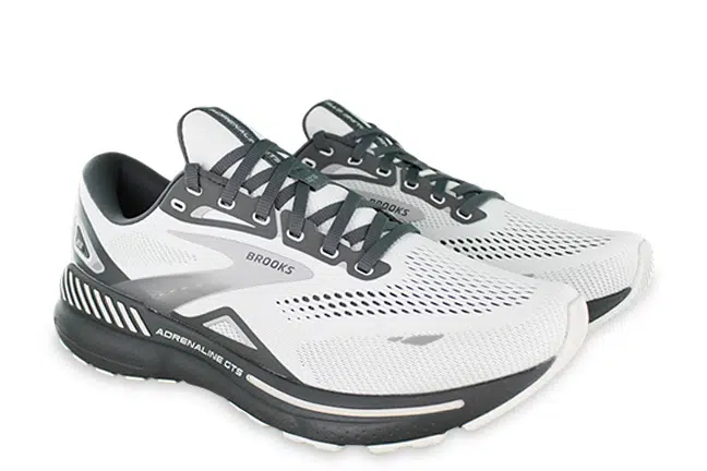 Brooks Adrenaline GTS 23 110391-065 Grey Sneakers Pair
