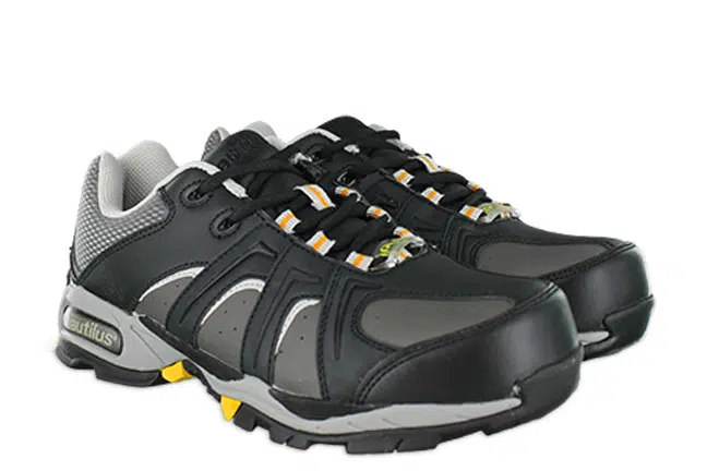 Nautilus N1326 Grey Athletic Shoes Pair