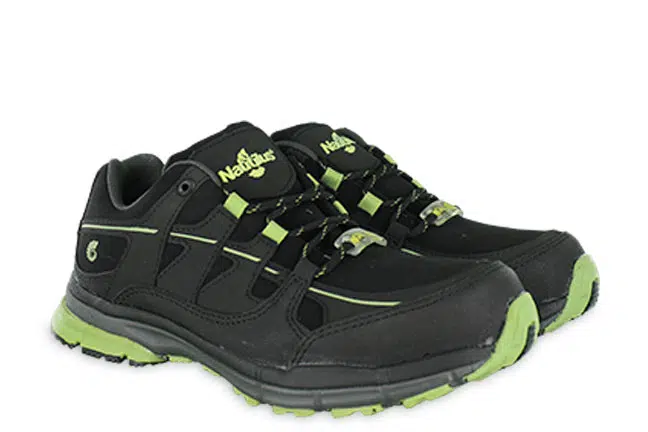 Nautilus N1729 Black Leather Shoes Pair