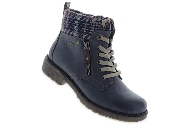 Spring Step Khazera Navy Boots Single