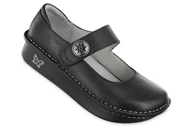 Alegria Paloma PAL161 Black Mary Jane Shoes Single