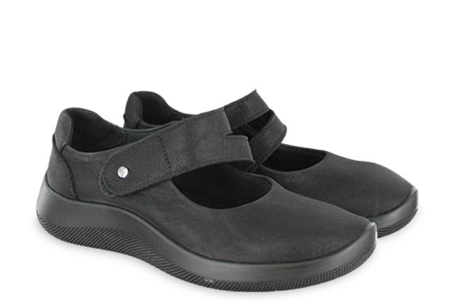 Arcopedico Nahanni 4656-J69 Black Mary Jane Shoes Pair