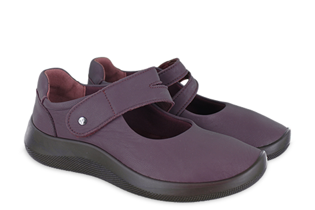 Arcopedico Nahanni 4656-J79 Purple Mary Jane Shoes Pair