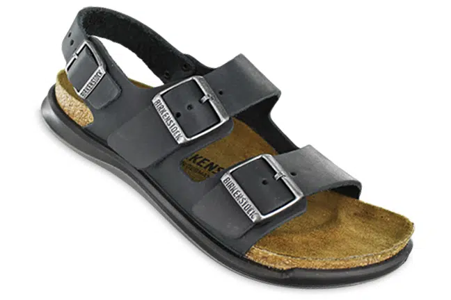 Birkenstock Milano 1025677 Black Sandals Single
