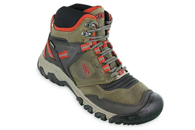 Keen RidgeFlex Mid WP 1025416 Olive Boots Single