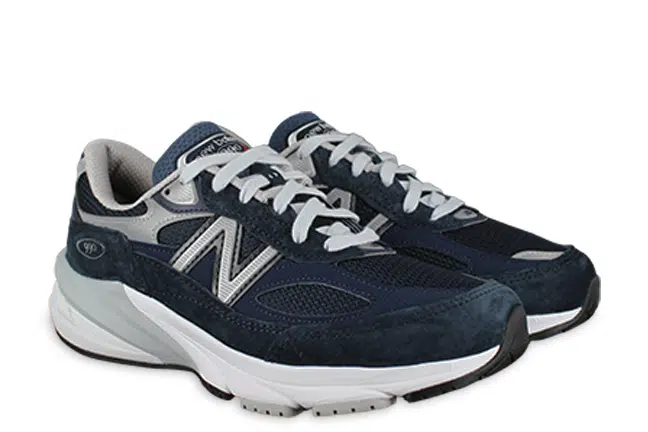 New Balance 990v6 M990NV6 Navy Shoes Pair