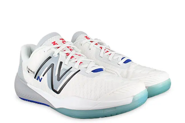 New Balance FuelCell 996v5 Pickleball MCH996PB White Shoes Pair