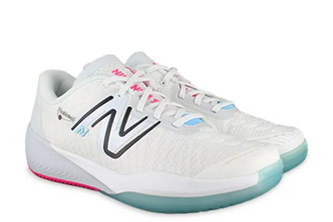 New Balance FuelCell 996v5 Pickleball WCH996PB White Shoes Pair
