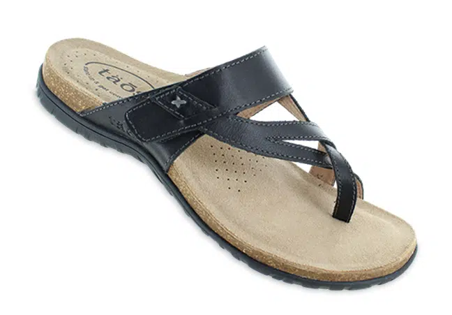 Taos Perfect PRF-14050 Black Thong Sandals Single