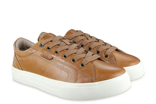 Taos Plim Soul Lux PLX13994A Caramel Sneaker Shoes Pair