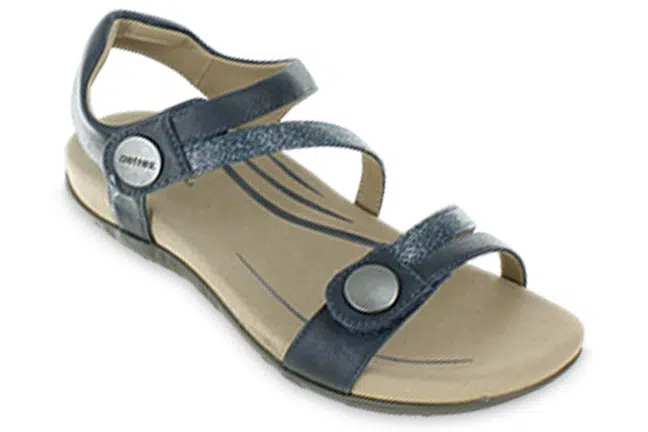 Aetrex Jess SE215 Navy Sandals Single