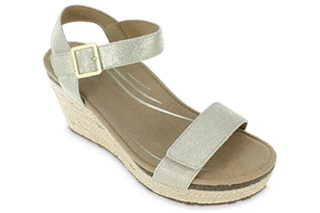 Aetrex Sydney EW751 Champagne Sandals Single