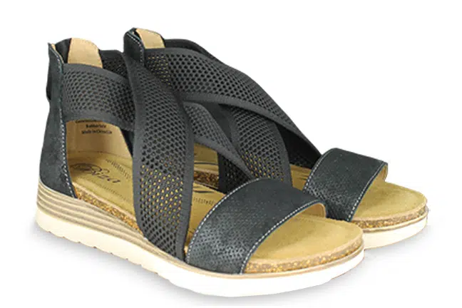 Biza Bree 4024001 Black Sandals Pair