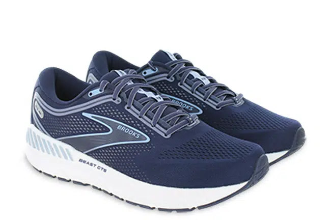 Men’s Brooks Beast GTS 23 Peacoat/Blue/White Athletic Running Shoe