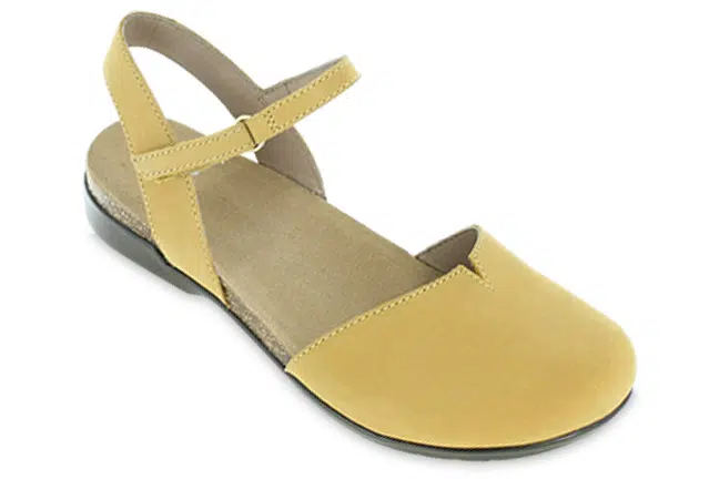 Dansko Rowan 6025-305300 Mustard Dress Shoes Single