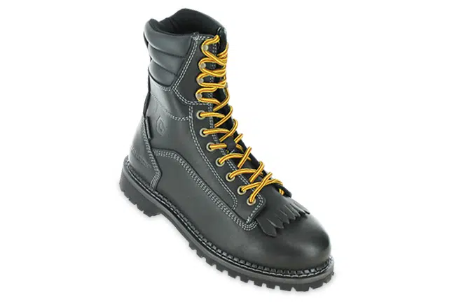 Chinook Logger 8800-001 Black 8" Boots Single