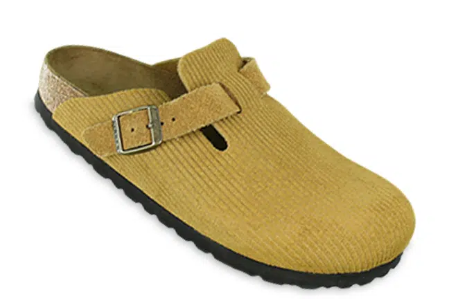 Birkenstock Boston Embossed 1026183 Taupe Clogs Single