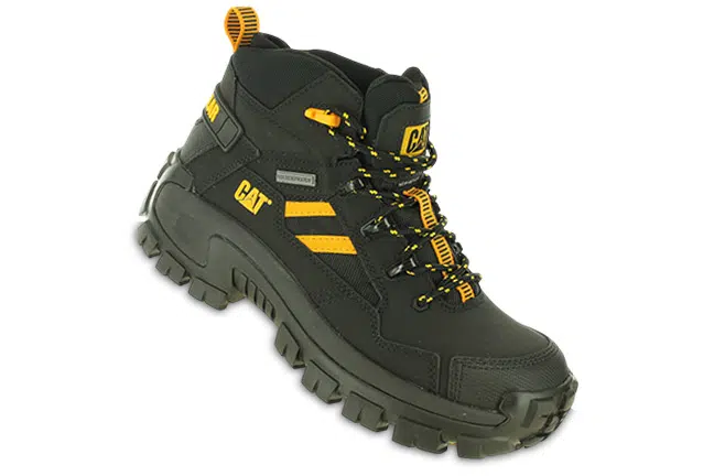 Caterpillar Invader Mid P91756 Black Low Work Boots Single