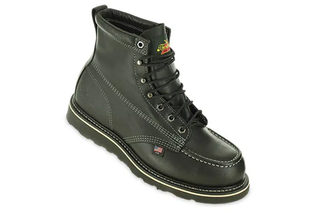 Thorogood Midnight 814-6206 Black Low Work Boots Single