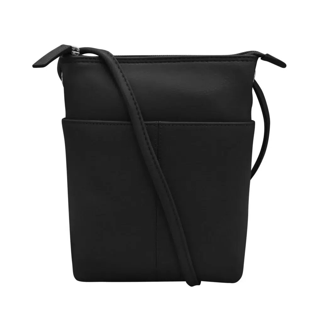 Women’s ili Mini Sac Black Leather Crossbody Bag