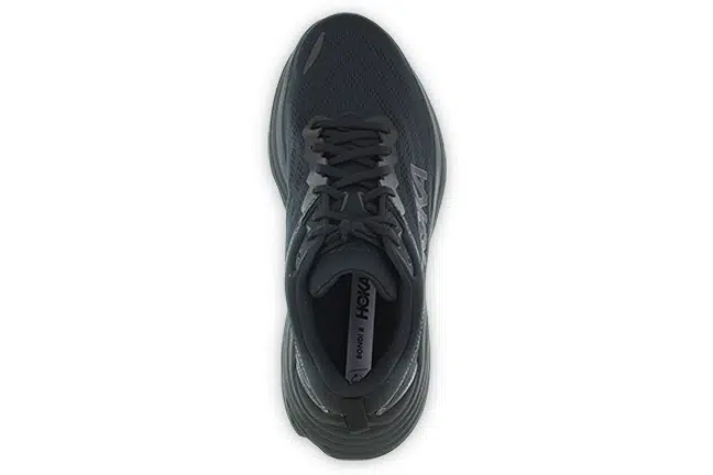 Hoka Bondi 8 1123202 BBLC Black Running Shoes Top