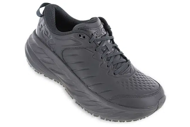 Hoka Bondi 7 SR 1129350 BBLC Black Athletic Shoes Single