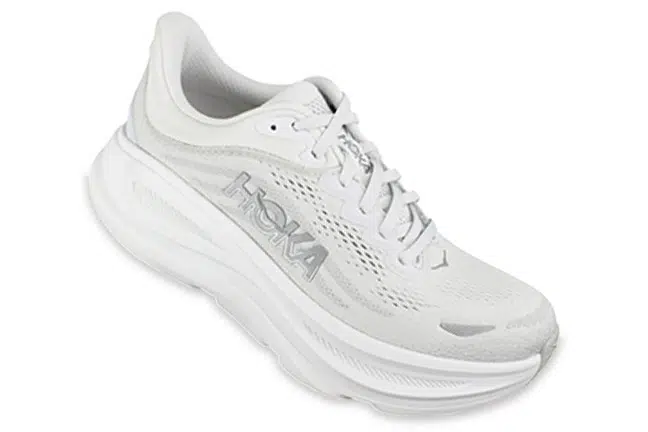 Hoka Bondi 9 1162014 SDSTS Grey Running Shoes Single