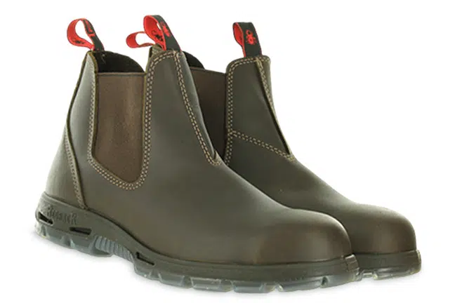 Redback Great Barrier USNPU Brown Pull-On Boots Pair