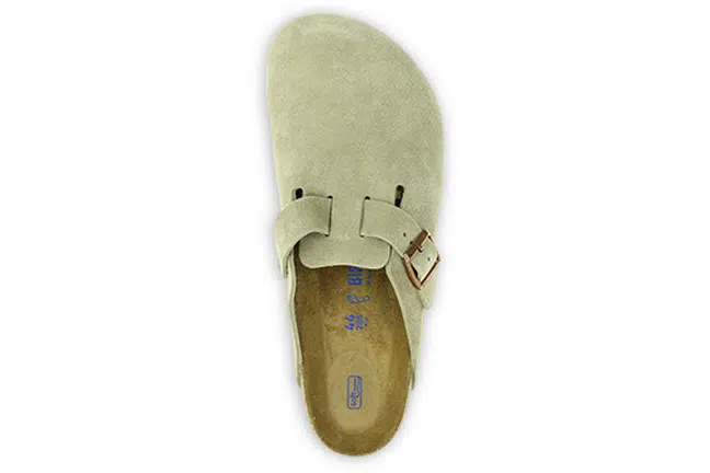Birkenstock Boston 560771 Taupe Clogs Top