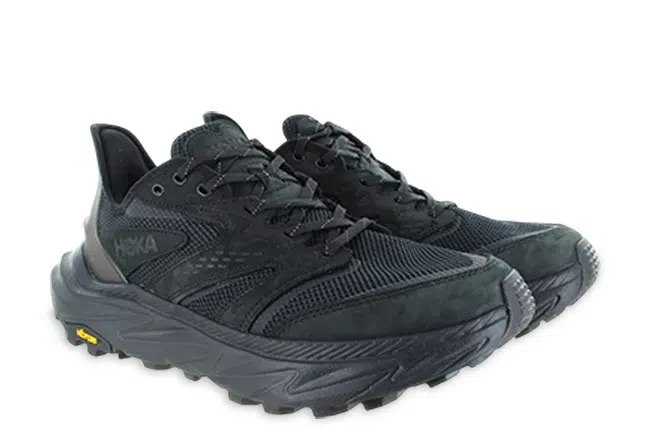 Hoka Anacapa 2 Freedom 1155192 BBLC Black Shoes Pair